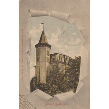 Schloss Bramberg Unravelling Unique Switzerland Old 1903 Postcard