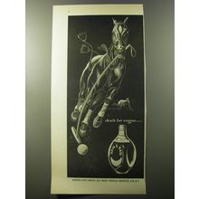 1953 Haig & Haig Scotch Ad - Polo