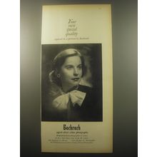 1959 Bachrach Photography Ad - Your own special quality captured in a portrait