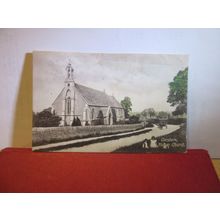 NESTON CHURCH, CORSHAM. WILTSHIRE used antique postcard by F. Frith 1910 pm =