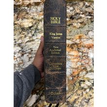 Holy Bible New Analytical Edition KJV Comprising Bible Dictionary Rebind Used