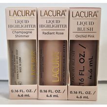 Lacura Liquid Highlighter and Liquid Blush Bundle 0.16fl oz 4.6ml