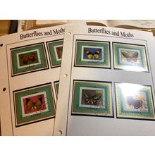 ICOLLECTZONE Ajman Butterflies Sheets (A700-6)