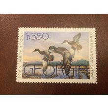 ICOLLECTZONE US Georgia 1986 #2 XF NH Duck Stamp