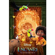 Encanto (2021)_15 Movie Film Poster Canvas iconic design