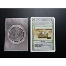 Star Wars 1995 Premiere Decipher CCG W/B Card Fusion Generator Supply Tanks LS