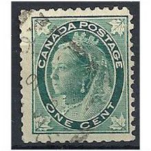 Canada 1897 SG143 1c Blue-Green Fine Used ..