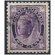 Canada 1897 SG144 2c Violet Fine Used ..