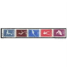 1960 5 different values - #2166 cancelled
