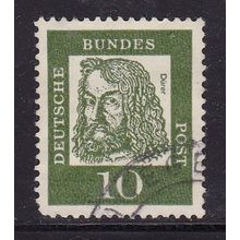 GERMANY 1961 FAMOUS GERMANS 10pf VALUE USED SG1264 #1