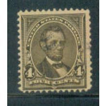Used 269 4c Abraham Lincoln Just Clears M03596