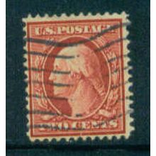 Used 375 2c George Washington Just Clears A08196