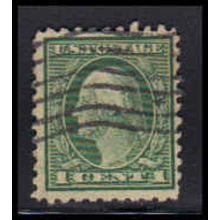 Used 543 1c George Washington Fine K3480