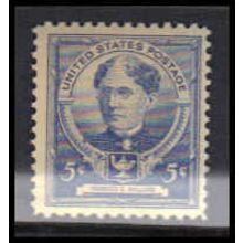 872 5c Frances Willard Fine MNH KA3201