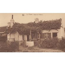 La Panne Fishermans House Fishing Family Fish Maison De Pecheurs Old Postcard