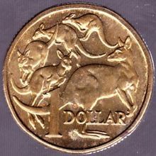1984 Australia 1 Dollar coin