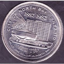 1982 Canada Token $1 North Bay