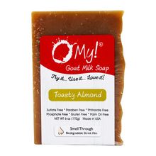O My! Goat Milk Soap Bar - Made with Farm-Fresh Goat Milk - Moisturizes skin ...