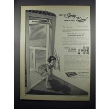 1953 Sargent Screen Storm Door Closer & Integralocks Ad