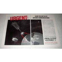 1963 GTE Ad - Close Gap in Key Defense Communications