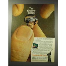 1969 Remington Bullet Ad - The 62 Caliber Shocker