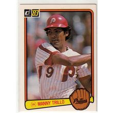 1983 Donruss baseball card 294 Manny Trillo