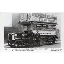 Nunhead Bus Driver Ticket Inspector London Transport Photo Postcard