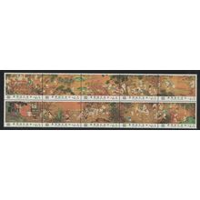 Taiwan Sung Dynasty painting 'One Hundred Young Boys' 10v T1 1981 MNH