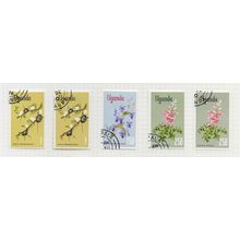 UGANDA 1969 STAMPS USED SELECTION U-PICK FLOWERS PICK FROM THOSE SHOWN