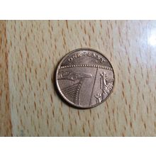 GB 2016 Elizebeth II Decimal 1p Coin