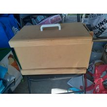 wooden bird travel carry box 35L x 20W x 22H used 3 times