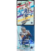 TONY ROMO & JASON WITTEN AUTOGRAPHED 2013 DALLAS COWBOYS ALL-PRO OFFENSE PLAYERS