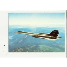 Aviation LOCKHEED SR-71 BLACKBIRD Postcard by John Fry (CSR1)