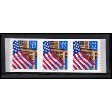 2915A 32c U.S. Flag Over Porch Very Fine MNH PNC 78777A/3 P/UL PA3597
