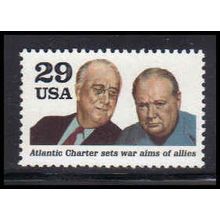 2559d 29c Atlantic Charter Fine MNH KA9915 (4)