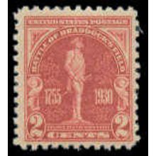 688 2c Battle of Braddock Fine MNH M07163