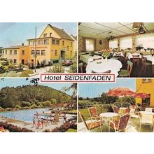 Hotel Seidenfaden Nastaetten German Postcard