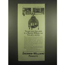 1918 Sherwin-Williams Paint Ad - You Get More