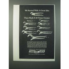 1979 Channellock Tongue and Groove Pliers Ad - We Started with a Great Idea