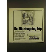 1979 Eddie Bauer Ad - The 15c Shopping Trip