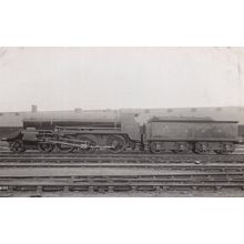 LSWR 499 Antique Train Real Photo Railway Postcard