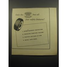 1955 General Nygen Tubeless Tire Advertisement