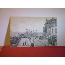 GRAND PIER FROM REGENT STREET, WESTON-SUPER-MARE used antique postcard 1905 pm =