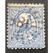 AUSTRALIAN STATES..-new south wales SG 254 USED 2d #4