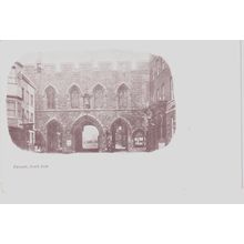 Bargate South Side Southampton Hampshire Postcard undivided back (QHAM215)