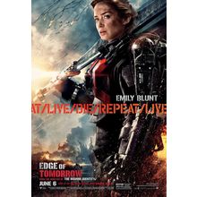 Edge of Tomorrow (2014)_10 Movie Film Poster Canvas iconic design