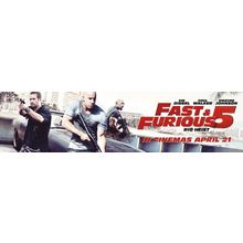 Fast Five (2011)_11 Movie Film Poster Canvas iconic design