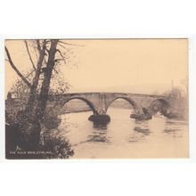 The Auld Brig Bridge Stirling Tuck's Postcard Scotland 2064
