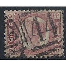 1870 SG48/9 1/2d Rose Plate 13 Good Used Check Letters "PD".