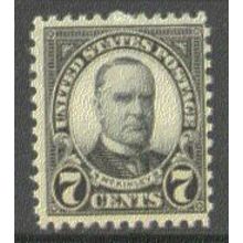 639 7c William McKinley Barely Clears MNH Q1704